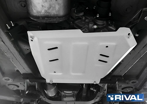 Защита РК + комплект крепежа, RIVAL, Алюминий, Suzuki Jimny 2019-, V-1.5