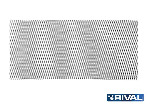 Индивидуальная защитная сетка радиатора 1000х400 R16 Alu черная (1 шт.)