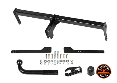 Фаркопы Урала Skoda Rapid 2014-2020/2020-2022, Skoda Octavia A4 LB 1996-2010, Volkswagen Polo 2010-2020/2020-2022, шар A, 1000/75 кг.