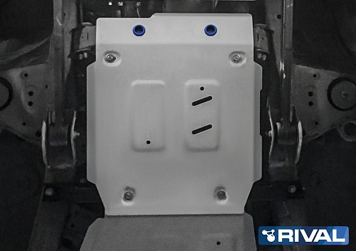 Защита КПП + комплект крепежа, RIVAL, Алюминий, Suzuki Jimny 2019-, V-1.5