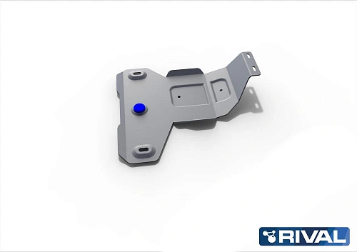 Защита редуктора + крепеж, RIVAL, Алюминий, BMW X1 2015-, 20i; 20d; полный привод