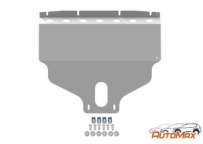 Защита картера (пыльник) + комлект крепежа, AutoMAX, Сталь (оцинкованная), Lada 2104; Lada 2105; Lada 2107