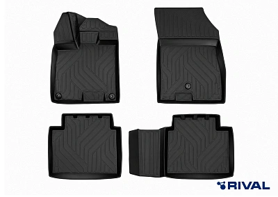 Коврики салона, RIVAL, для GAC GS4 4WD 2024-н.в