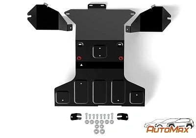 Защита картера + КПП + комлект крепежа, AutoMAX, Сталь, Lada 4x4, Lada Niva Legend